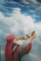 Hebrew Priest large full color lithographed wall chart